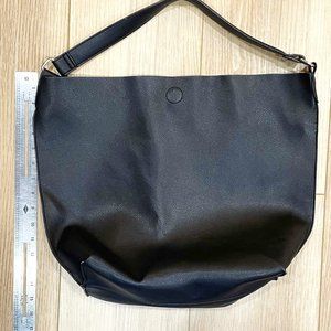 Black Leather Totebag